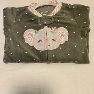 Carter's Koala Fleece Onesie - Gray